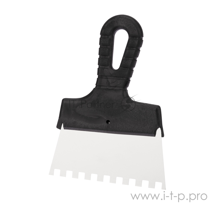 Шпатель фасадный REXANT 150 мм зуб 8х8 нержавеющая сталь, пластмассовая ручка