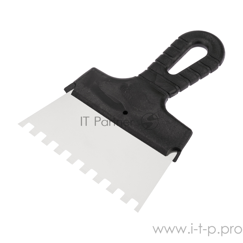 Шпатель фасадный REXANT 150 мм зуб 8х8 нержавеющая сталь, пластмассовая ручка