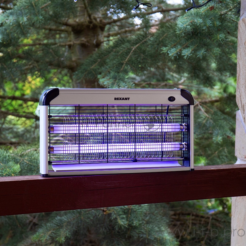 Антимоскитная лампа 2х15Вт, 220В (R100) REXANT