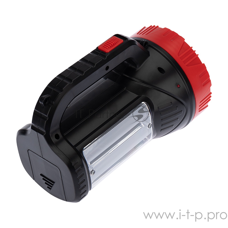 Прожектор поисковый с головным и боковым светом, со встроенным аккумулятором и встроенным зарядным устройством, зарядка напрямую от сети 220 В (евроро