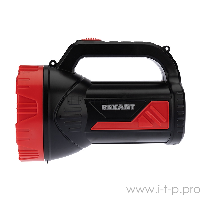 Прожектор поисковый с головным и боковым светом, со встроенным аккумулятором и встроенным зарядным устройством, зарядка напрямую от сети 220 В (евроро