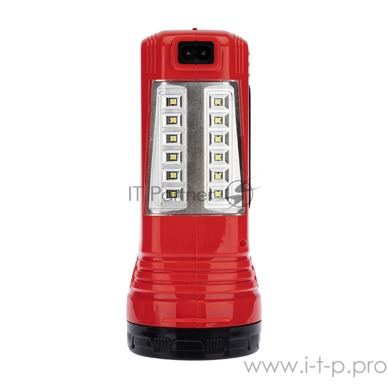 Прожектор поисковый с головным и боковым светом, с солнечной батареей, индикатор зарядки, выносное зарядное устройство и наплечный ремень в комплекте