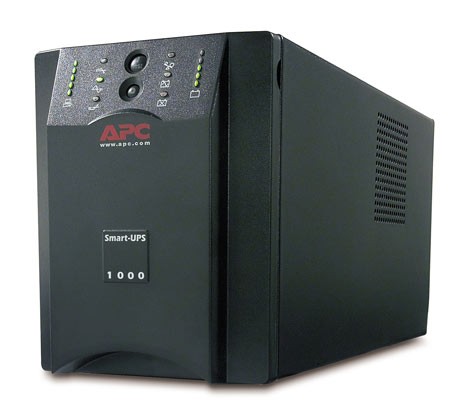 ИБП (UPS) 1000ВА APC Smart-UPS 1000 SUA1000XLI, черный (COM, USB)