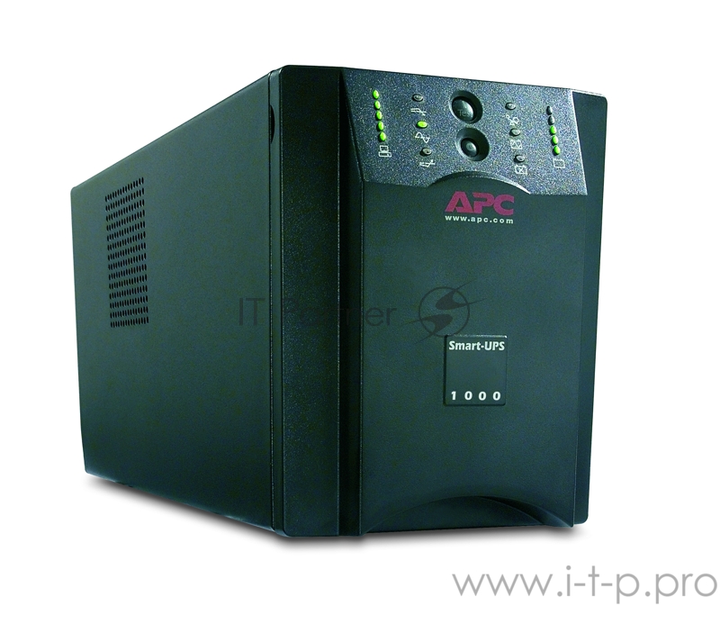 ИБП (UPS) 1000ВА APC Smart-UPS 1000 SUA1000XLI, черный (COM, USB)