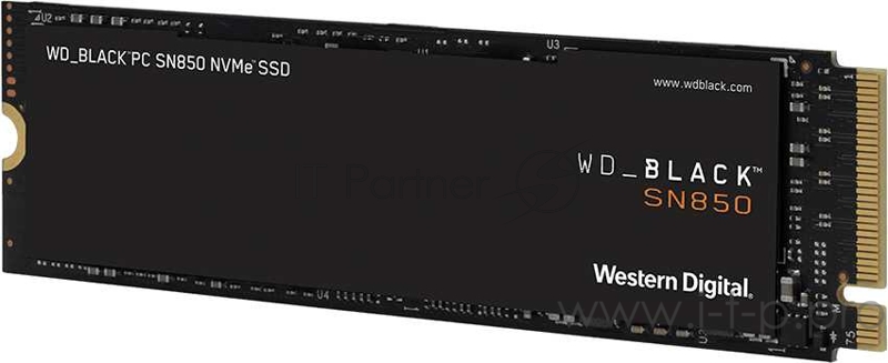 SSD жесткий диск M.2 2280 1TB BLACK WDS100T1X0E WDC