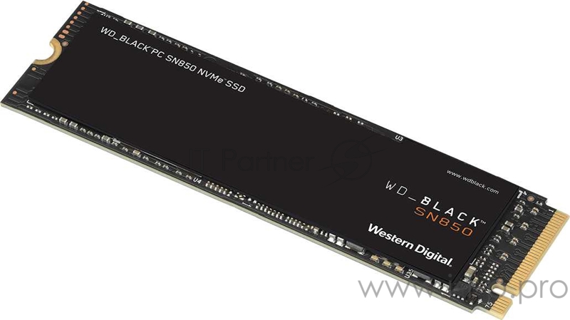 SSD жесткий диск M.2 2280 1TB BLACK WDS100T1X0E WDC