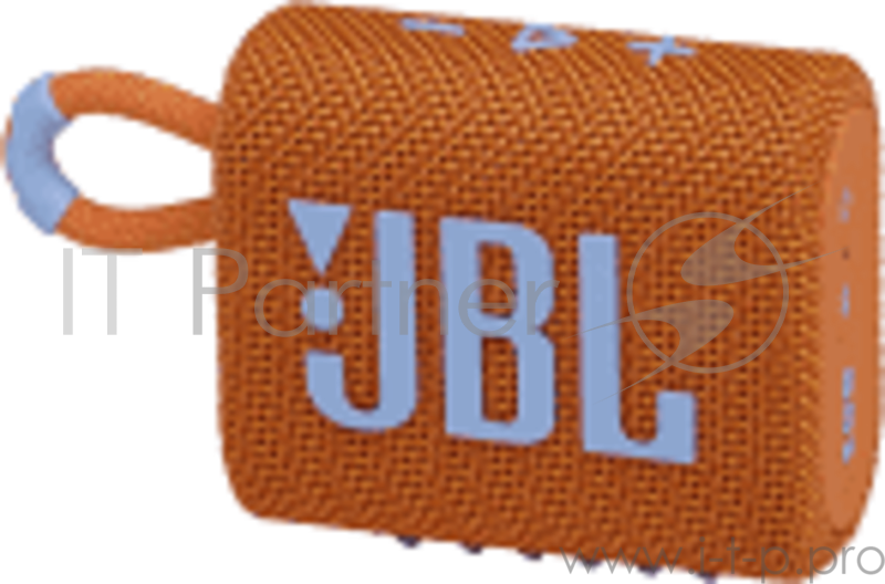 Портативная акустическая система JBL GO 3 оранжевая