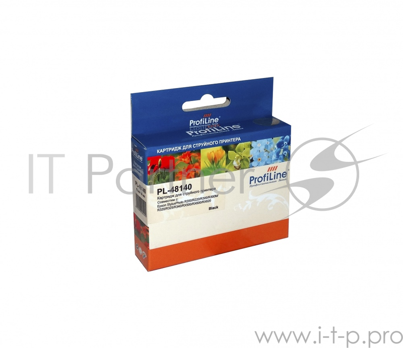 Картридж PL-T0481 для принтеров Epson StylusPhoto R200/R220/R300/R300M/R320/R325 Black водн ProfiLine