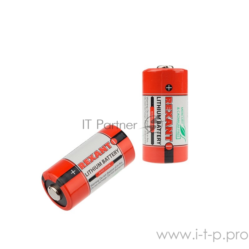 Батарейка CR123 REXANT