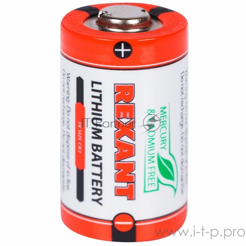 Батарейка CR2 1 шт. блистер REXANT