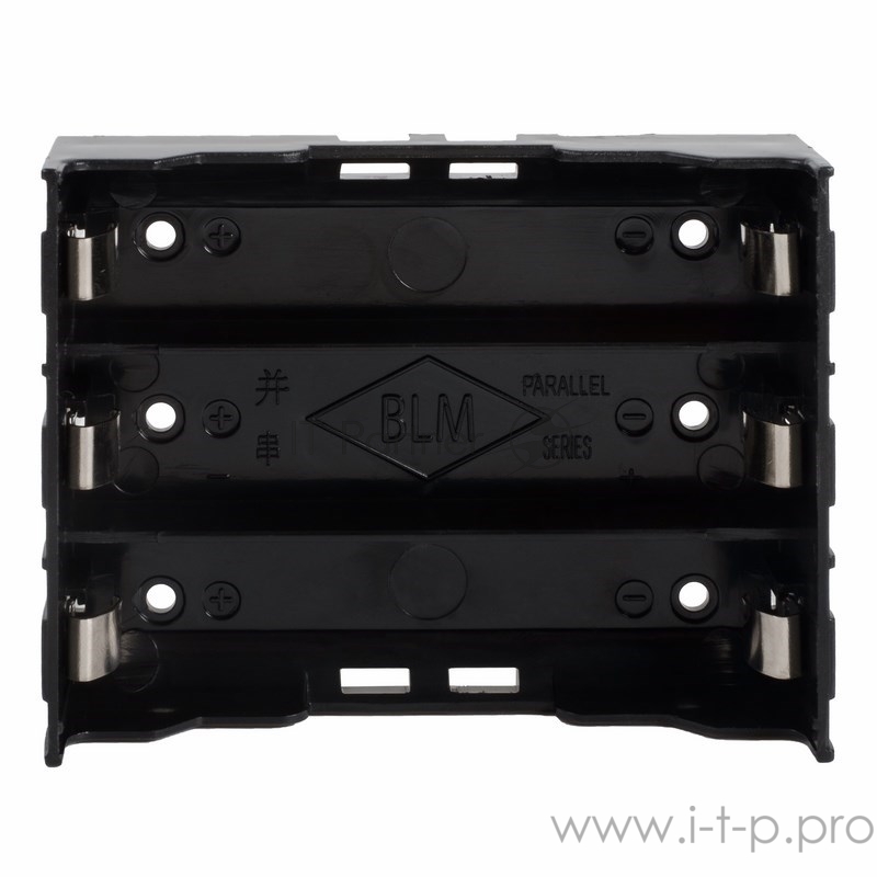 Батарейный отсек 3х18650 Li-ion (на плату)