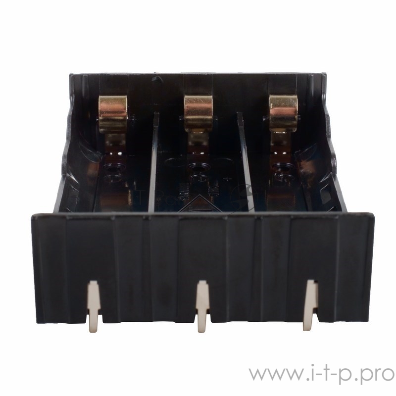 Батарейный отсек 3х18650 Li-ion (на плату)