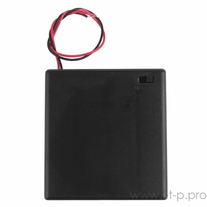 Батарейный отсек 4хАА (с проводами, закрытый)