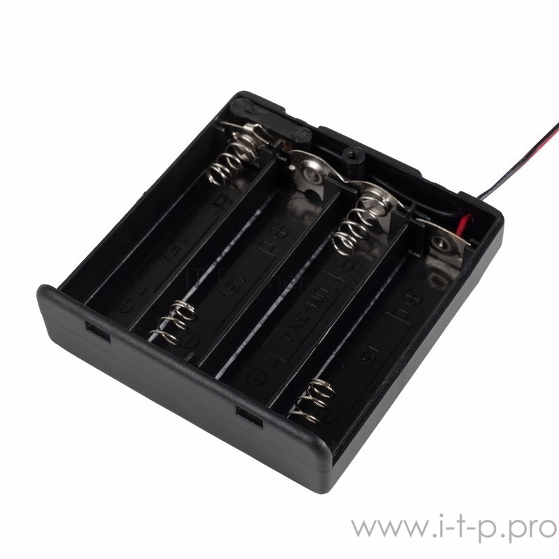 Батарейный отсек 4хАА (с проводами, закрытый)