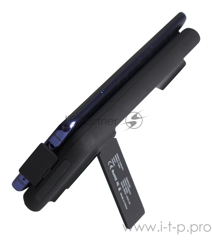 Мобильный аккумулятор Cactus CS-PBFSQT-10000 Li-Pol 10000mAh 3A+3A черный 1xUSB беспроводная зарядка