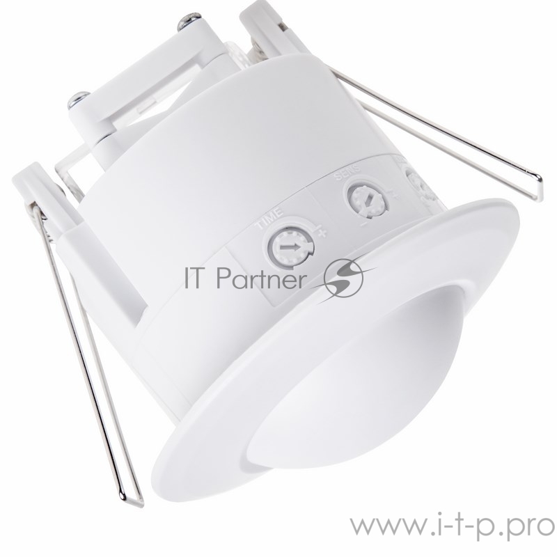 Датчик движения точечный микроволновый ДДТМ 01, 360°, 1200 Вт, 10-2000 Лк, 3-10 м, 10-900 сек. REXANT