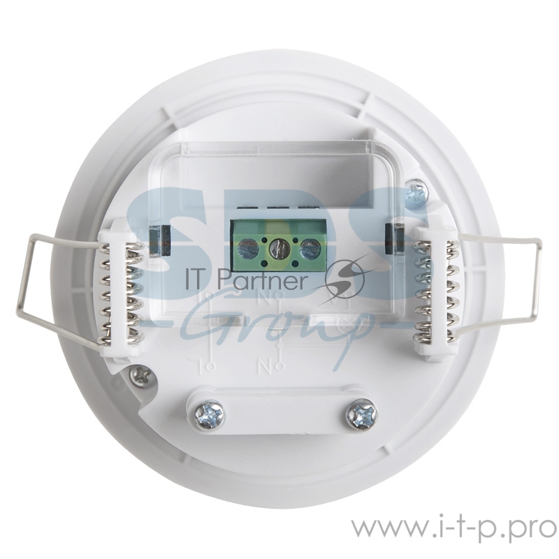 Датчик движения точечный микроволновый ДДТМ 01, 360°, 1200 Вт, 10-2000 Лк, 3-10 м, 10-900 сек. REXANT