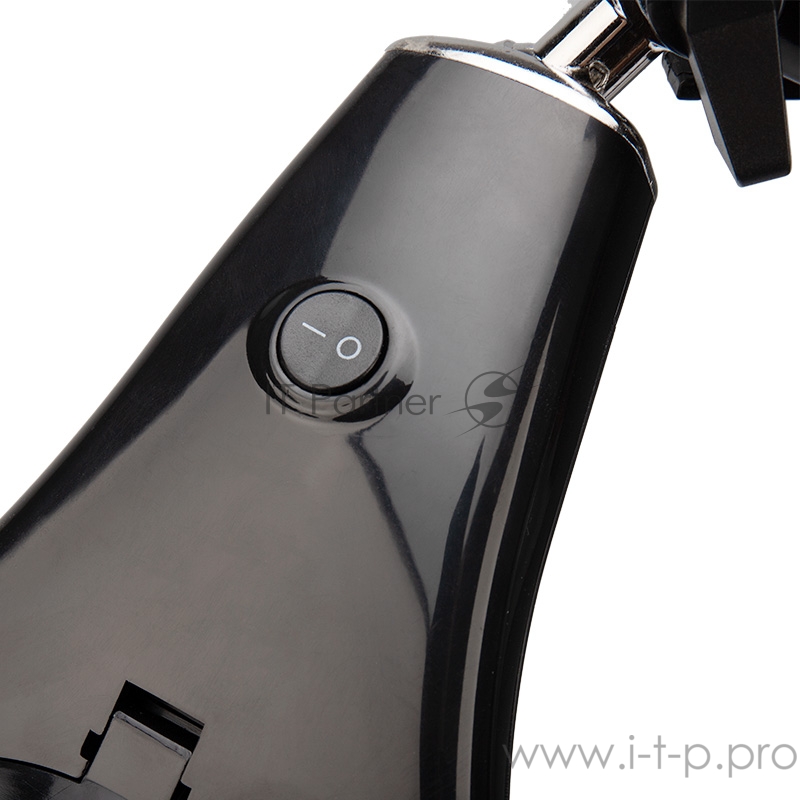 Лупа на струбцине REXANT, круглая, 5D, с подсветкой 56 SMD LED, черная