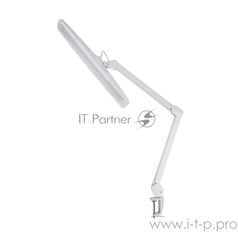 Лампа настольная бестеневая REXANT, струбцина, «ECO light», 84 SMD LED, сенсорный диммер, белая