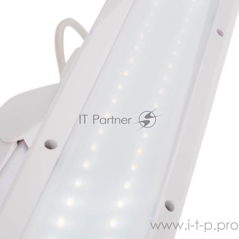 Лампа настольная бестеневая REXANT, струбцина, «ECO light», 84 SMD LED, сенсорный диммер, белая