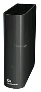 Носитель информации WD Portable HDD 3Tb Elements Desktop WDBWLG0030HBK-EESN {USB3.0, 3.5