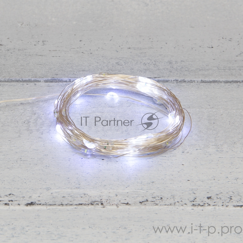 Гирлянда «Роса» 5 м, 50 LED, USB, белое свечение NEON-NIGHT