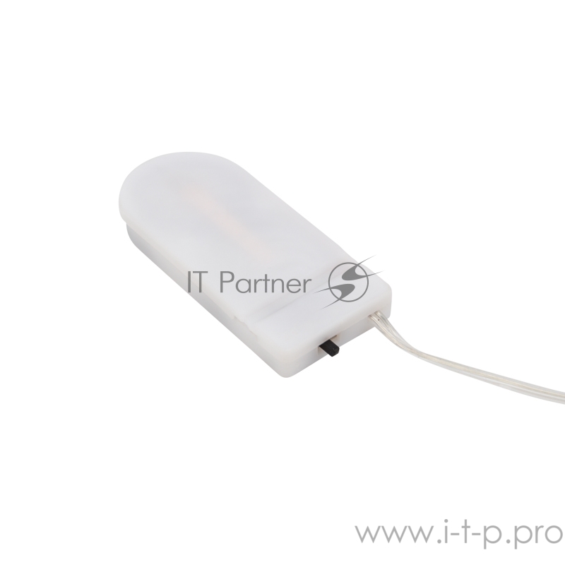 Гирлянда «Роса» с крупными каплями 2 м, 20 LED, цвет свечения мультиколор, 2хCR2032 в комплекте, тонкий батарейный блок NEON-NIGHT