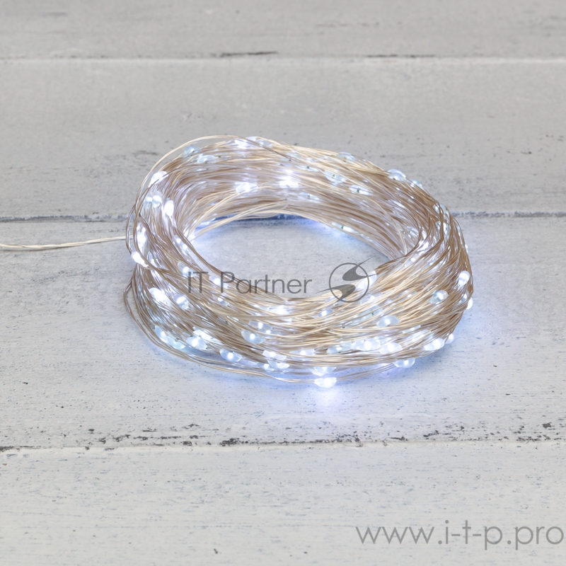 Гирлянда «Роса» с трансформатором, 20 м, 200 LED, белое свечение NEON-NIGHT