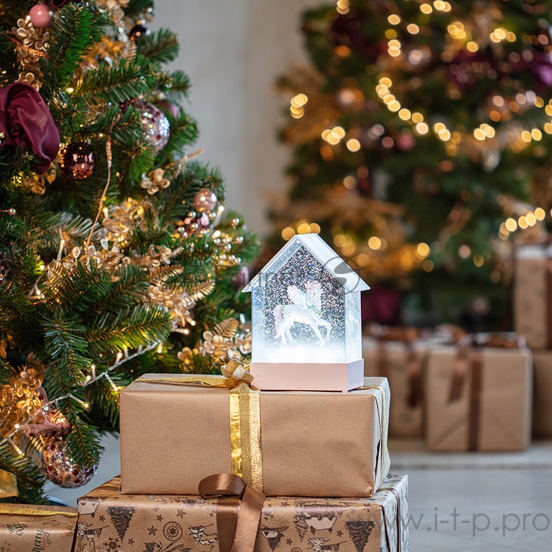 Декоративный светильник «Единорог» с конфетти и мелодией, USB NEON-NIGHT_позиция под заказ