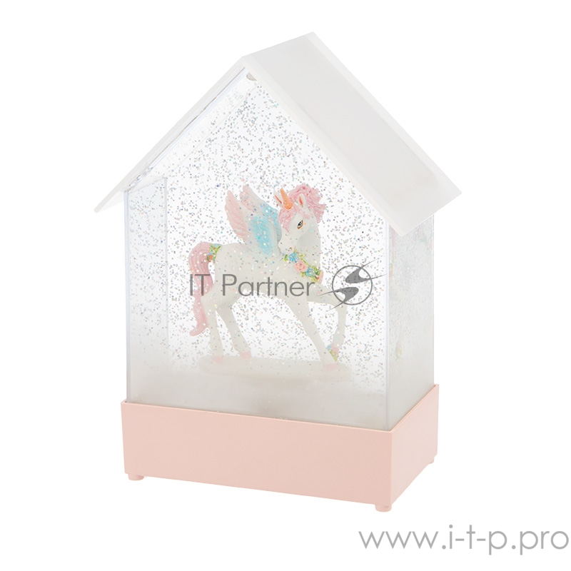 Декоративный светильник «Единорог» с конфетти и мелодией, USB NEON-NIGHT_позиция под заказ