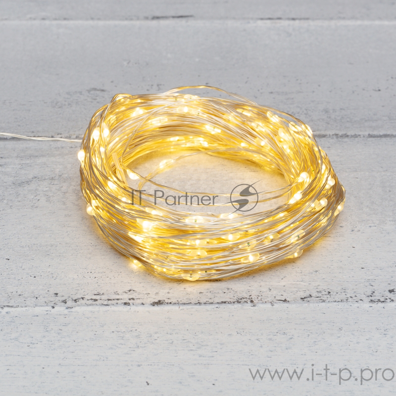 Гирлянда «Роса» с трансформатором 20 м, 200 LED, теплое белое свечение NEON-NIGHT