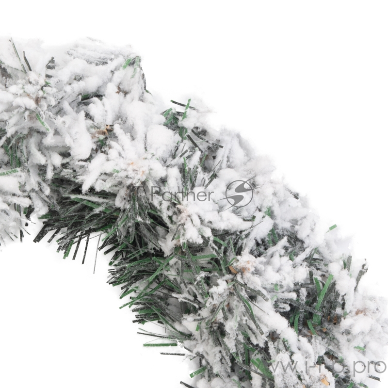 Заснеженный еловый венок NEON-NIGHT Ø 30 см, ПВХ