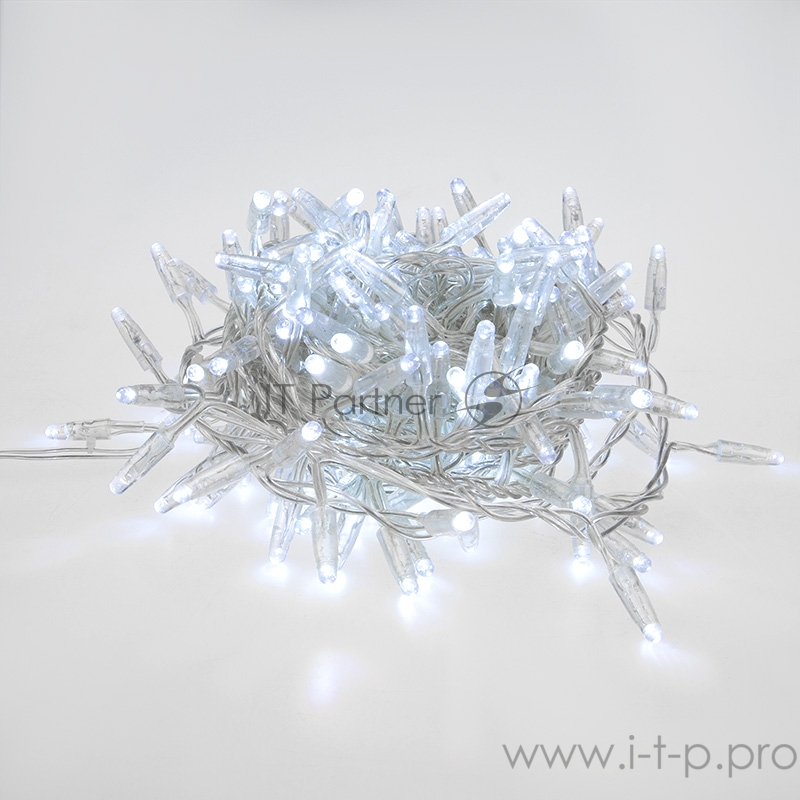 Гирлянда «Кластер» 10 м, 400 LED, прозрачный ПВХ, IP65, соединяемая, цвет свечения белый NEON-NIGHT
