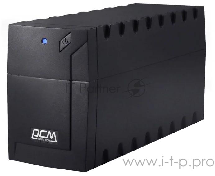 ИБП (UPS) 800ВА Powercom Raptor RPT-800A, тип F, черный