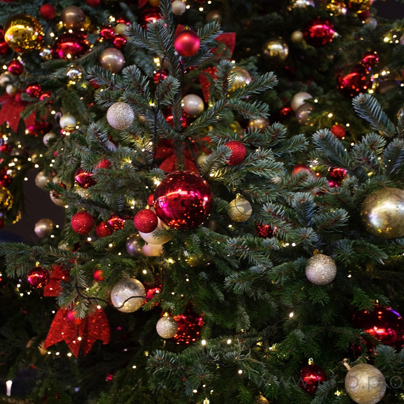 Елочная фигура Шар, 20 см, цвет золотой глянцевый