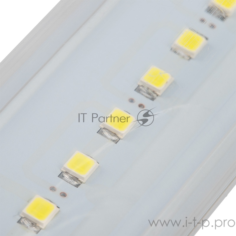 Сосулька светодиодная 50 см, 230 В, e27, двухсторонняя, 48х2 диодов, цвет диодов белый