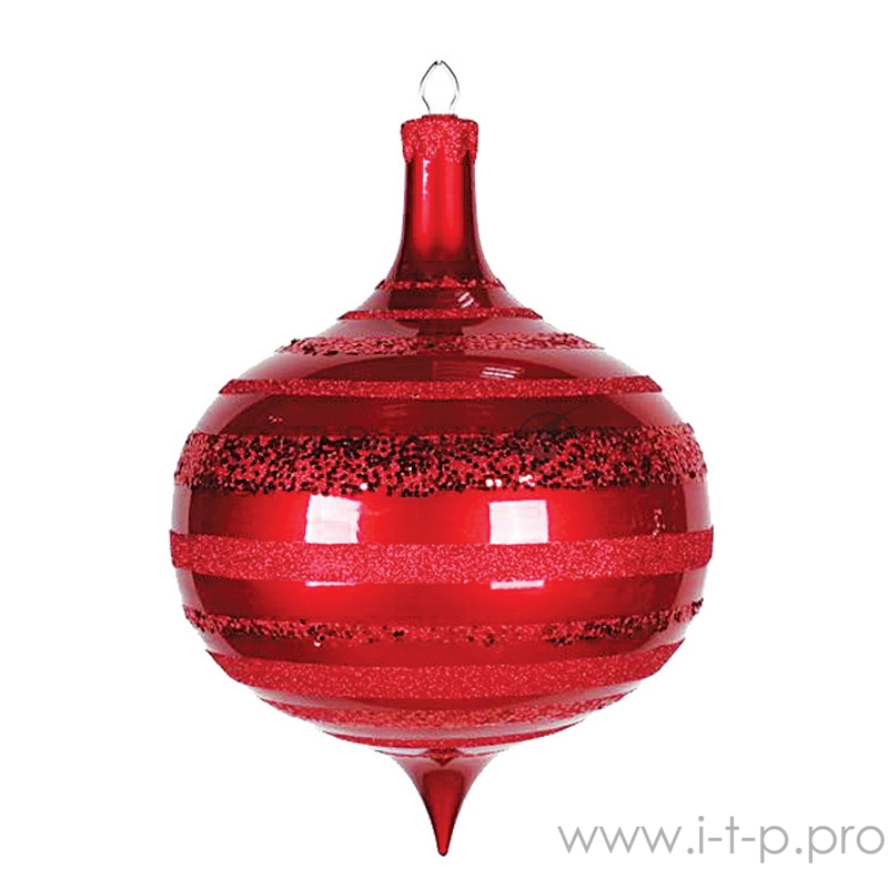 Елочная фигура Юла, 30 см, цвет красный