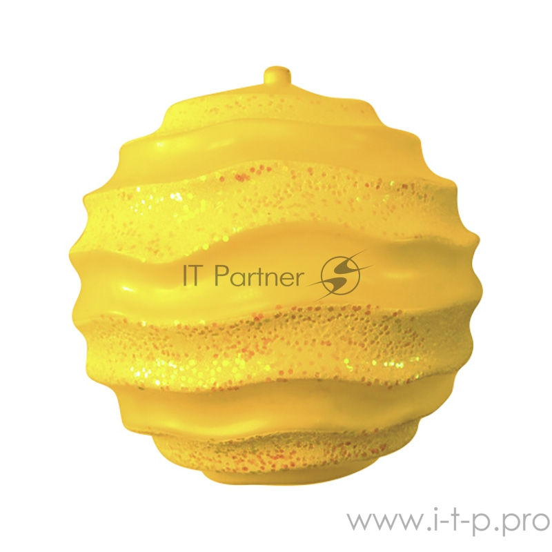 Елочная фигура Шар с юбочкой, 30 см, цвет золотой