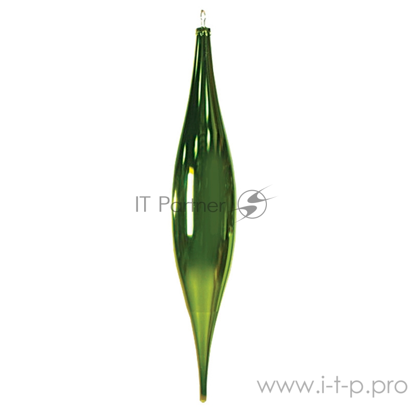 Елочная фигура Сосулька, 91 см, цвет зеленый