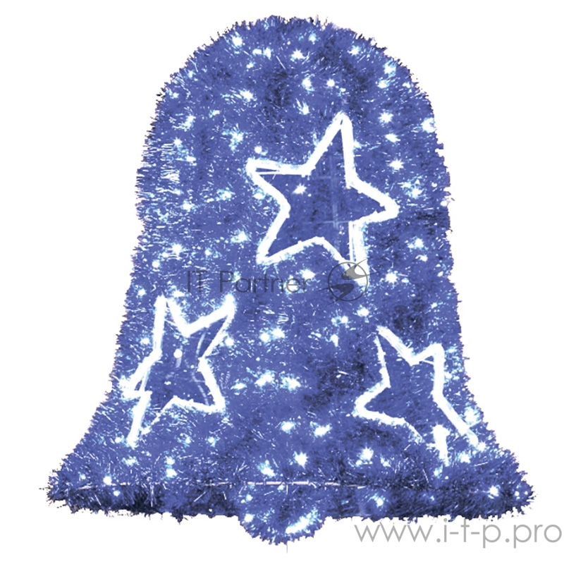 Фигура Колокол, LED подсветка диам.75см выс.80см, синий NEON-NIGHT