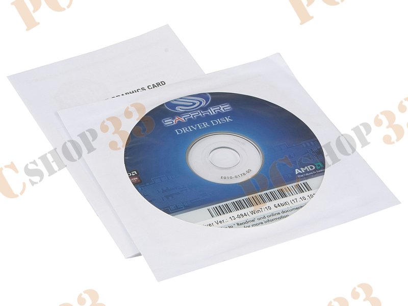 Видеокарта Sapphire Radeon RX 570 Pulse OC W/BP (UEFI) 4ГБ 11266-04 (Radeon RX 570, DDR5, DVI, 2xHDMI, 2xDP) (PCI-E)