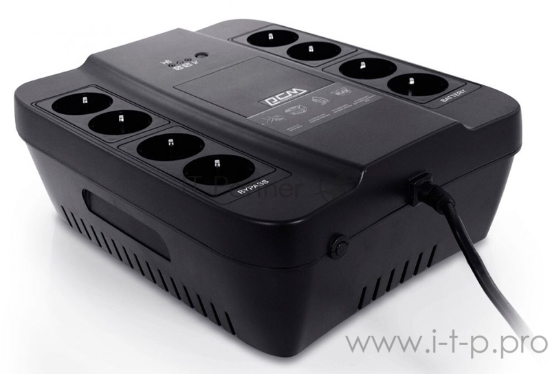 ИБП (UPS) 850ВА Powercom Spider SPD-850N, черный