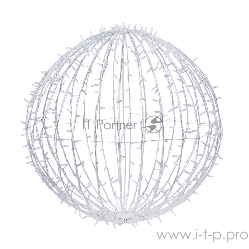 Шар светодиодный 230V, диаметр 80 см, 450 светодиодов, эффект мерцания, цвет белый NEON-NIGHT