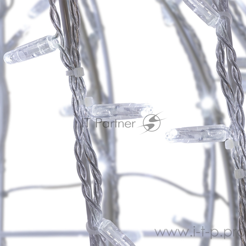 Шар светодиодный 230V, диаметр 80 см, 450 светодиодов, эффект мерцания, цвет белый NEON-NIGHT