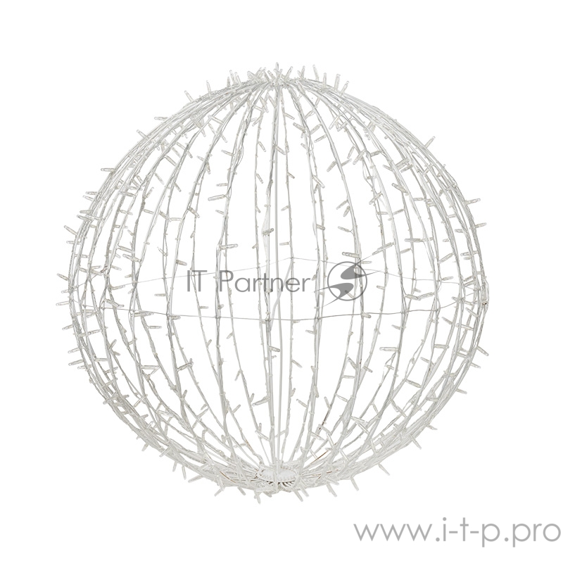 Шар светодиодный 230V, диаметр 80 см, 450 светодиодов, эффект мерцания, цвет белый NEON-NIGHT