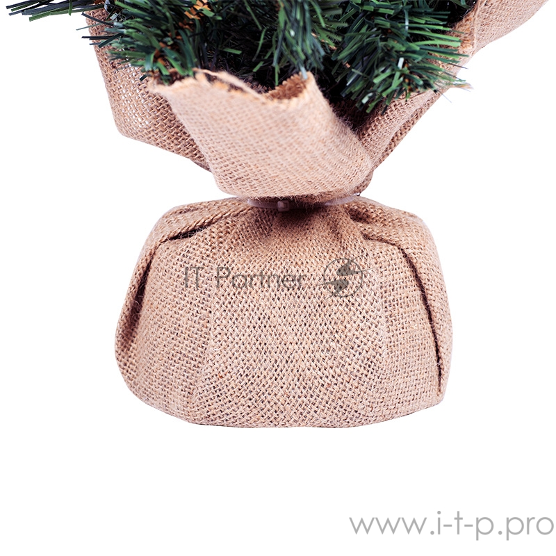 Елочка 60см в плетеном мешочке, ПВХ