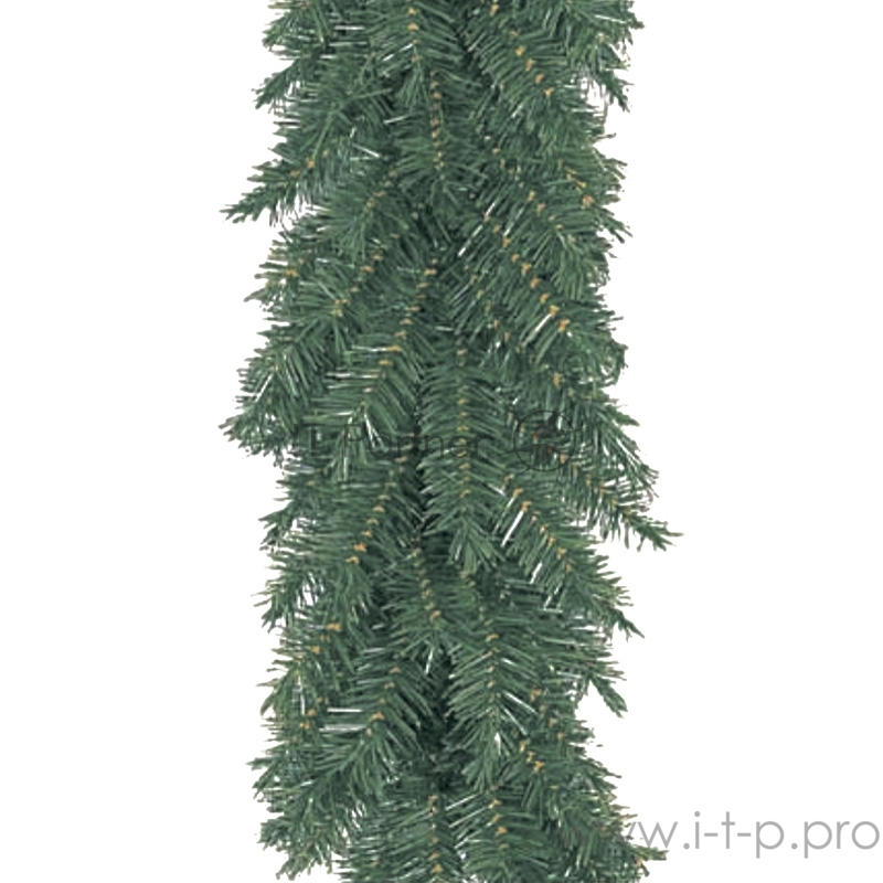 Гирлянда «Еловый шлейф», 2,7 м, диаметр 30 см Ветки Литые + ПВХ