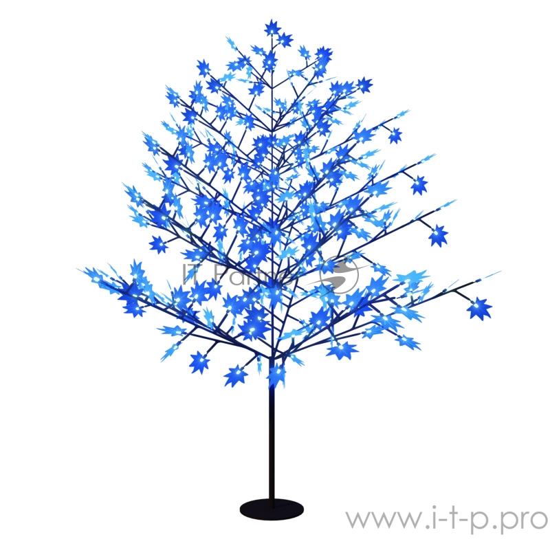 Светодиодное дерево Клён, высота 2,1м, диаметр кроны 1,8м, синие светодиоды, IP 65, понижающий трансформатор в комплекте, NEON-NIGHT