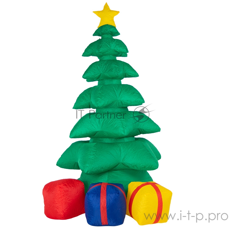 3D фигура надувная Подарки под Елкой, размер 240 см, внутренняя подсветка 5 LED, компрессор с адаптером 12В, IP 65 NEON-NIGHT