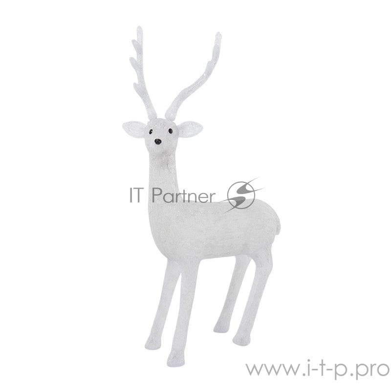 Акриловая светодиодная фигура Северный олень 130 см, 380 светодиодов, IP65 понижающий трансформатор в комплекте, NEON-NIGHT